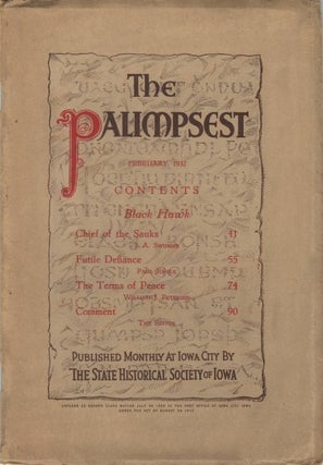 Item #061631 The Palimpsest - Volume 13 Number 2 - February 1932. John Ely Briggs