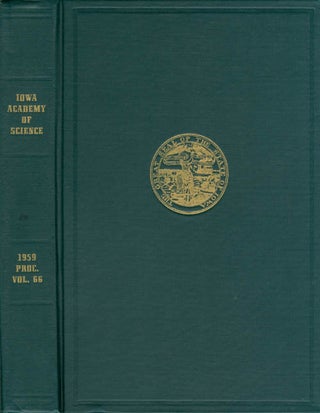 Item #061934 Proceedings of the Iowa Academy of Science for 1959 (Volume 66, Seventy-First...