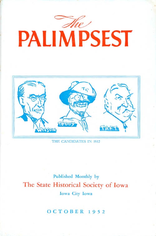 Item #062333 The Palimpsest - Volume 33 Number 10 - October 1952. William J. Petersen.