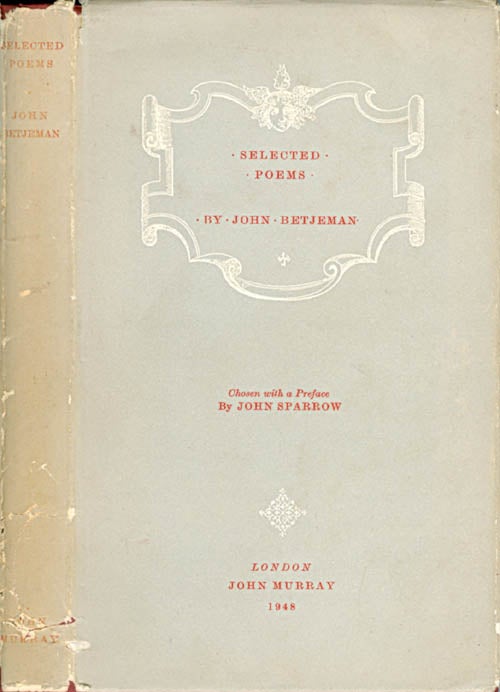 Item #062850 Selected Poems. John Betjeman, John Sparrow.