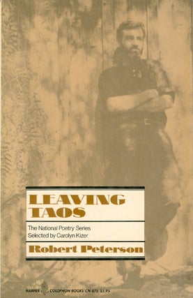 Item #063770 Leaving Taos (The National Poetry Series). Robert Peterson