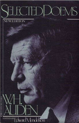 Item #064126 Selected Poems (New Edition). W. H. Auden