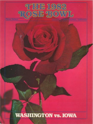 Item #064387 The 1982 Rose Bowl : Washington Vs. Iowa. Ralph M. Grady