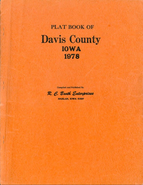 Item #064991 Plat Book of Davis County, Iowa, 1978.