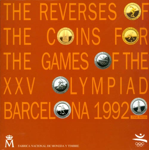 Item #066036 The Reverses of the Coins for the Games of the XXV Olympiad, Barcelona, 1992 - First Series. M. Crusafont i. Sabater, Anna M. Balaguer.