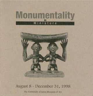 Item #066568 Monumentality in Miniature (August 8- December 31, 1998). Victoria Rovine