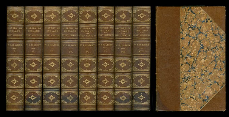 Item #066957 A History of England in the Eighteenth Century (Complete in Eight Volumes). William Edward Hartpole Lecky.