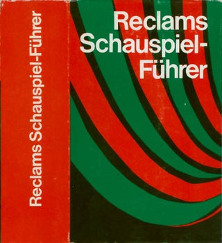 Item #067797 Reclams Schauspielführer. Otto C. A. Zur Nedden, Karl H. Ruppel