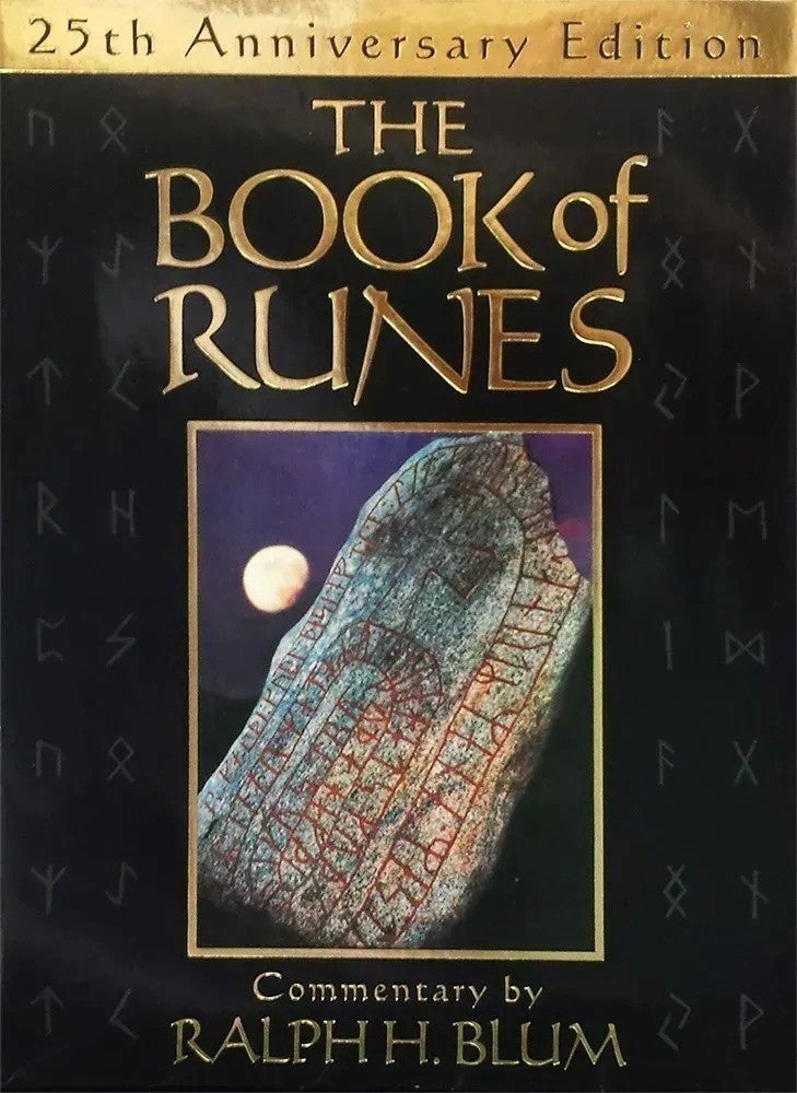 Item #067954 The Book of Runes (Book and Runestone Set). Ralph Blum.
