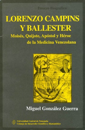 Item #069018 Lorenzo Campins y Ballester: Moises, Quijote, Apostol y heroe de la medicina...