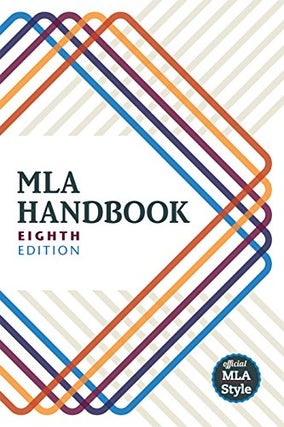Item #069399 MLA Handbook (Eighth Edition). Modern Language Association of America