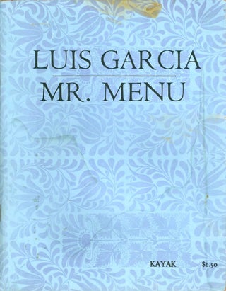 Item #070469 Mr. Menu. Luis Garcia