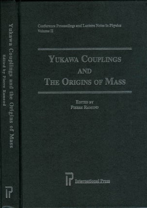 Item #071499 Yukawa Couplings & the Origins of Mass (Conference Proceedings and Lecture Notes in...