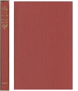 Item #072291 The Facts: A Novelist's Autobiography. Philip Roth