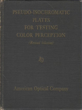Item #072995 Pseudo-Isochromatic Plates for Testing Color Perception. American Optical Company