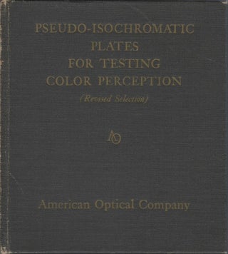 Item #072995 Pseudo-Isochromatic Plates for Testing Color Perception. American Optical Company