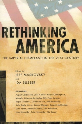 Item #074458 Rethinking America. Jeff Maskovsky