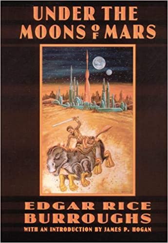 Item #075245 Under the Moons of Mars (Bison Frontiers of Imagination). Edgar Rice Burroughs, Scott Beachler, James P. Hogan.