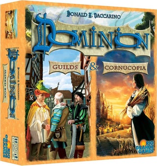 Dominion: Cornucopia and Guilds (Two Expansions)