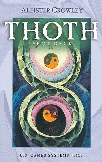 Item #076844 Thoth Tarot. Aleister Crowley.