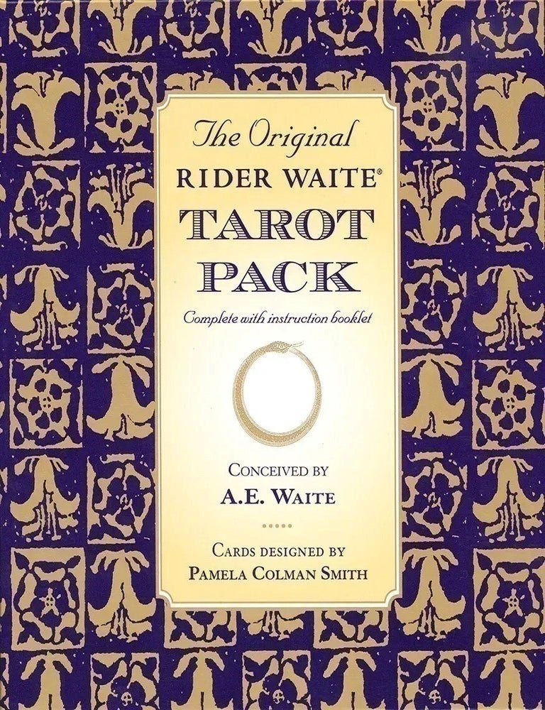 Item #076869 Original Rider-Waite Tarot (Deck and Book Set). Arthur Edward Waite.
