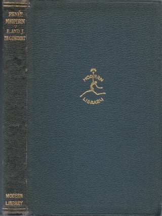 Item #077476 Renée Maupérin. E. Goncourt, J. de, Emile Zola, introduction