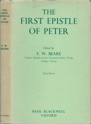 Item #078313 The First Epistle of Peter: The Greek Text with Introduction and Notes. Francis...