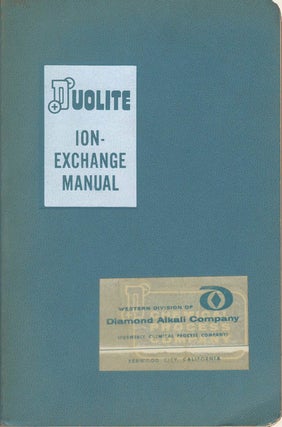 Item #078404 Duolite Ion Exchange Manual. Technical Staff
