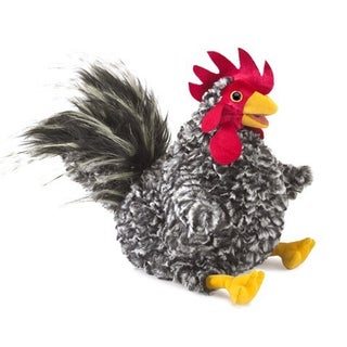 Item #078518 Barred Rock Rooster Puppet