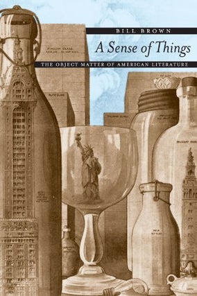 Item #078722 A Sense of Things: The Object Matter of American Literature. Bill Brown