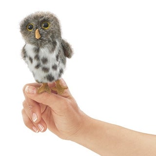 Item #78850 Mini Spotted Owl (Finger Puppet