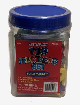 Item #79100 110 Piece Numbers Set
