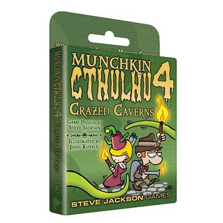 Item #79109 Munchkin Cthulhu 4: Crazed Caverns. Steve Jackson