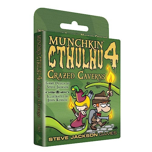 Item #79109 Munchkin Cthulhu 4: Crazed Caverns. Steve Jackson.