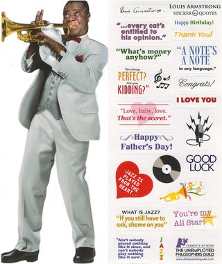Item #79119 Louis Armstrong Quotable Notable