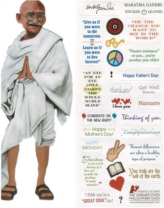 Item #79124 Mahatma Gandhi Quotable Notable