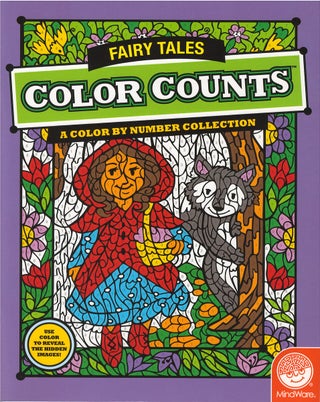 Item #79313 Fairy Tales Color Counts - A Color By Number Collection
