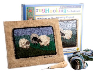 Item #79434 Rug Hooking Kit: Grazing Sheep