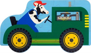 Item #79475 Tractor - Shaped Puzzle