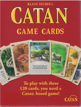 Item #79553 Catan Replacement Game Cards
