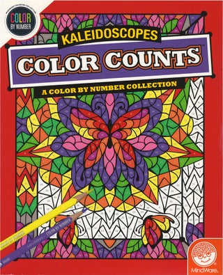 Item #79609 Kaleidoscopes Color Counts - A Color By Number Collection