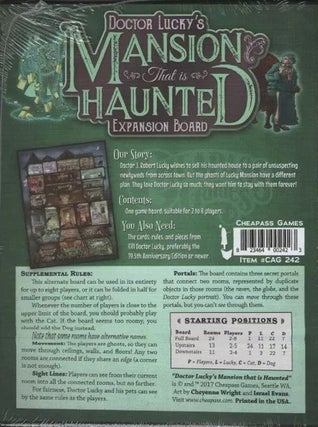 Item #79740 Kill Doctor Lucky: Doctor Lucky's Mansion That Is Haunted Expansion