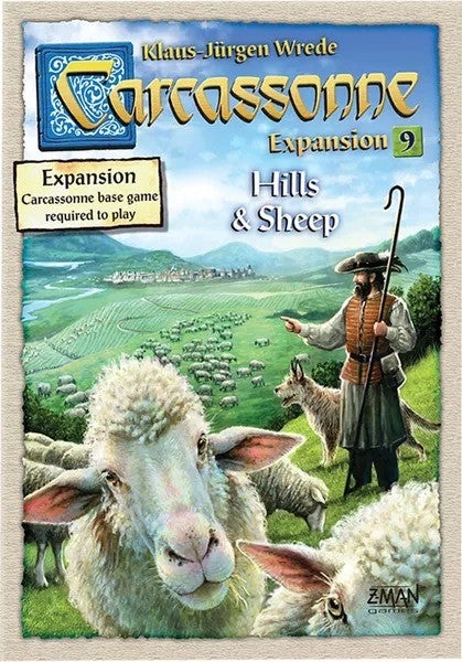 Item #80130 Carcassonne: Hills & Sheep Expansion (#9)