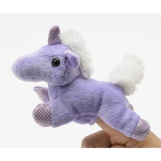 Item #80330 Unicorn 5" Finger Puppet Purple