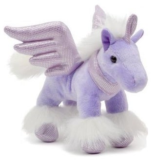 Item #80333 Pegasus 8" Plush Purple