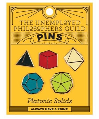 Item #80364 Platonic Solids Matching Pins
