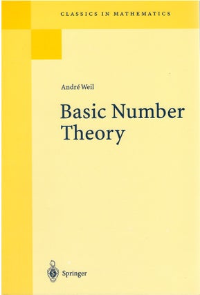 Item #80535 Basic Number Theory. André Weil
