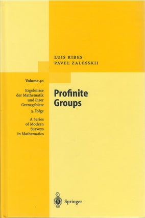 Item #80563 Profinite Groups (Ergebnisse der Mathematik und ihrer Grenzgebiete; 3. Folge, Vol....