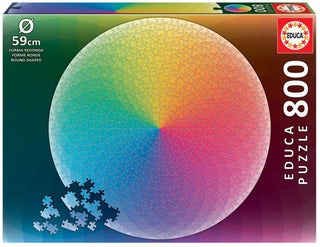Item #80886 Rainbow Round Puzzle