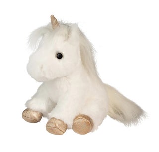 Item #80946 Elodie White Unicorn (Mini Soft